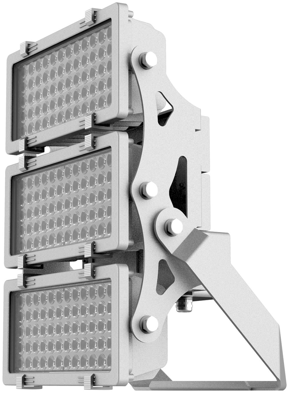 Projecteur LED DOTLUX HLFplus IP66 529×340×226mm 600W 5000K 1…10V 10°