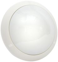 Armatura Chartres Origine 70W E27 Ø350×110mm IP55, antivandalismo, bianco