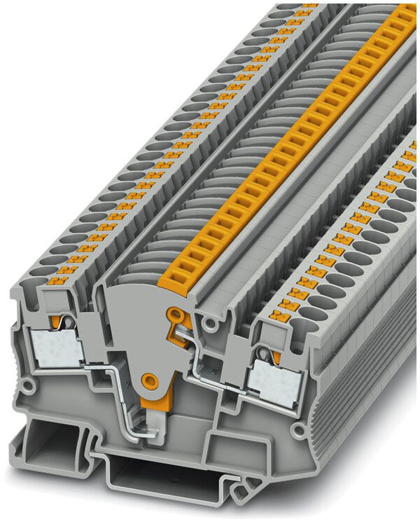 Borne transducteur de mesure gris 0.2…6mm² con.Push-in PTME 4