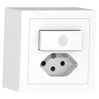 AP-Leuchtkombination I SIDUS A 1/3+T13 weiss glänzend