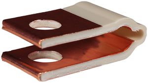 Kabelerdungsbride KITAGAWA FGC-3 M4, Ø 2.7…3.5mm, PA/Cu