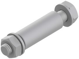 Befestigungsgarnitur Lanz M10×65mm verz. mit Distanzhülse