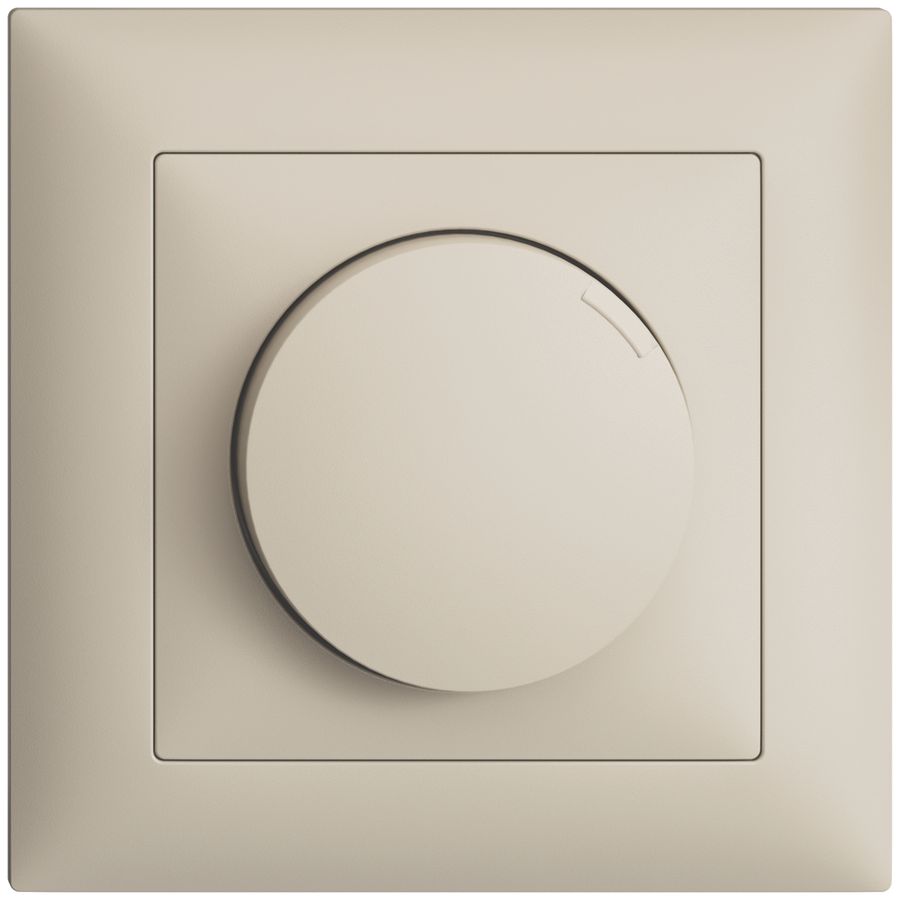 UP-Drehsensor Edue FMI KNX, 21…30VDC, SELV, Stromaufnahme max. 12.5mA, crema