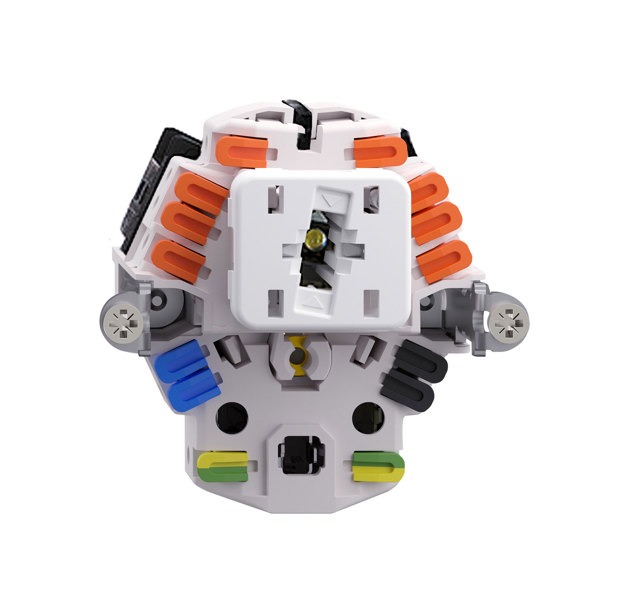 Intérieur comb.lum.FH 6/1L+T13 contrôle avec LED vert