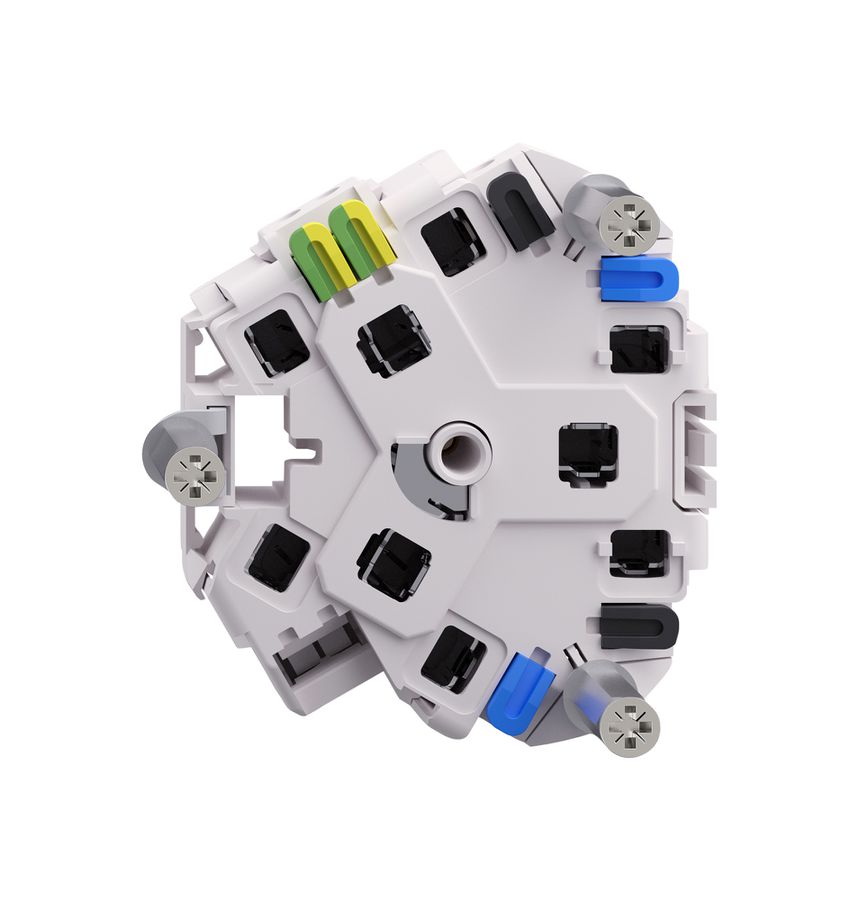 Einsatz Steckdose FH 3×T23 16A mit Steckklemmen