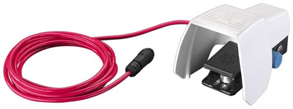 Fussschalter Rittal AS 4055.712 grau Metall mit Schutzhaube