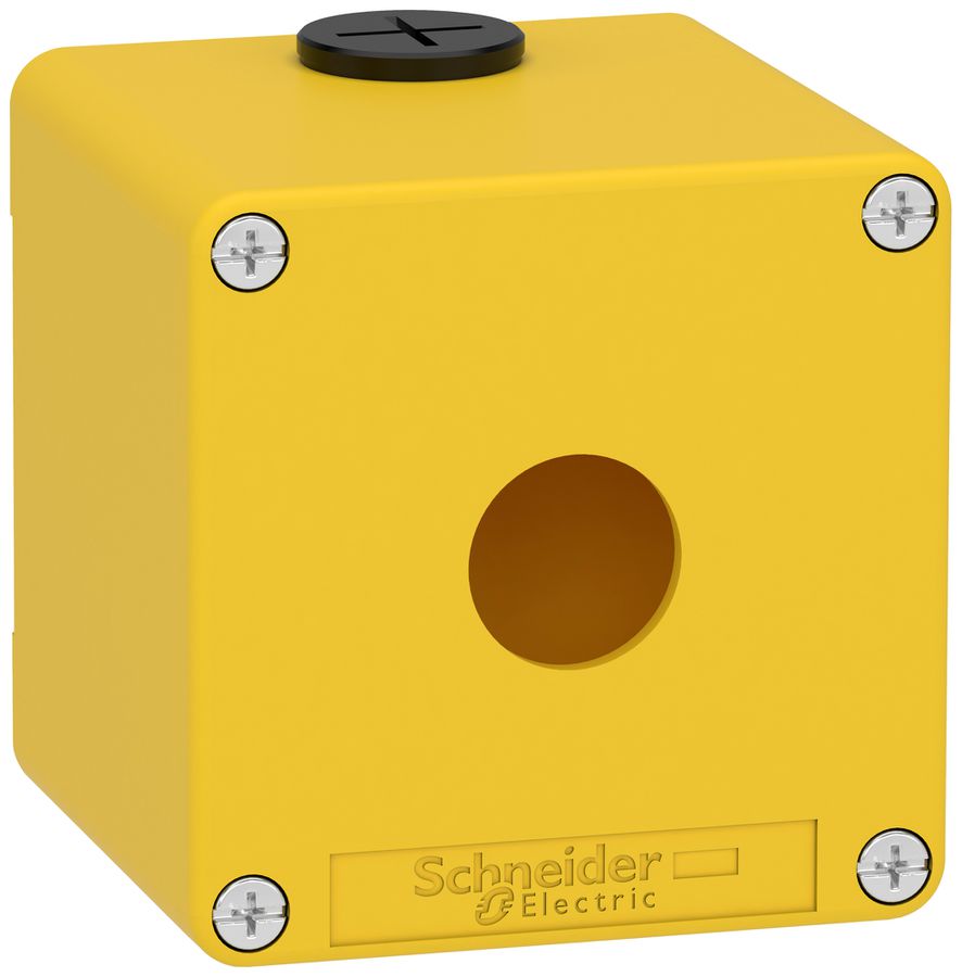 Coffret vide Harmony XAP boîtier saillie Ø22.5mm IP65/IP67 zinc jn 80×80×77mm