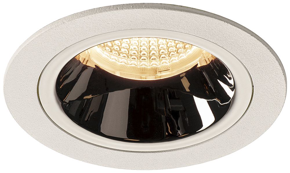 LED-Downlight SLV NUMINOS M 17.5W 1550lm 2700K 20° DIM Ø105×68mm ws/Cr