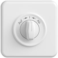 UP-Montageset STANDARDdue SNAPFIX® f.Schwenktaster m.Griff Auf → ← Ab ws