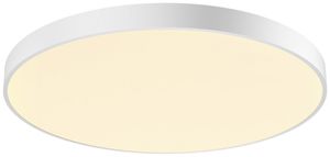 LED-Deckenleuchte SLV MEDO 90 CORONA CL DALI 78W 10225lm 3000/4000K Ø900mm weiss