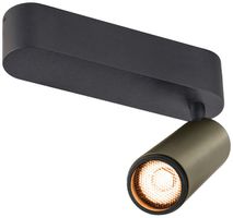 LED-Spot SLV GRIP SPOT M 14W 1450lm 2700K WB DIM 183×147×106mm schwarz/bronze