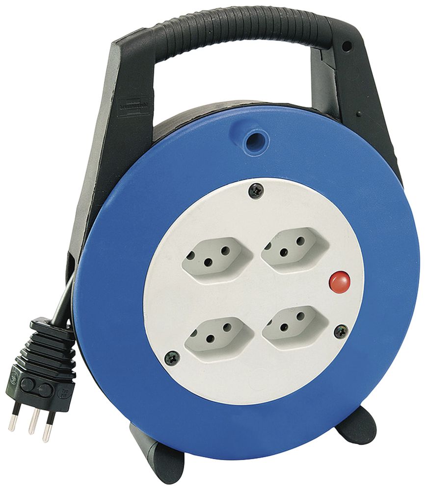 Enrouleur de câble VL-XL Vario Line Ø220mm 4×T13 15m H05VV-F 3×1mm² no