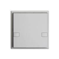 UP-Taster KNX 1-fach EDIZIOdue colore hellgrau RGB ohne LED