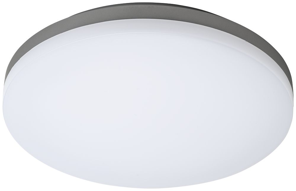 LED-Decken-/Wandleuchte SLICE CIRCLE 10/18/24W 3000/4000K 2800lm IP54 DIM silber