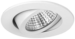 Downlight LED INC Brumberg 7W 350mA 2700K 710lm Ø82mm blanc