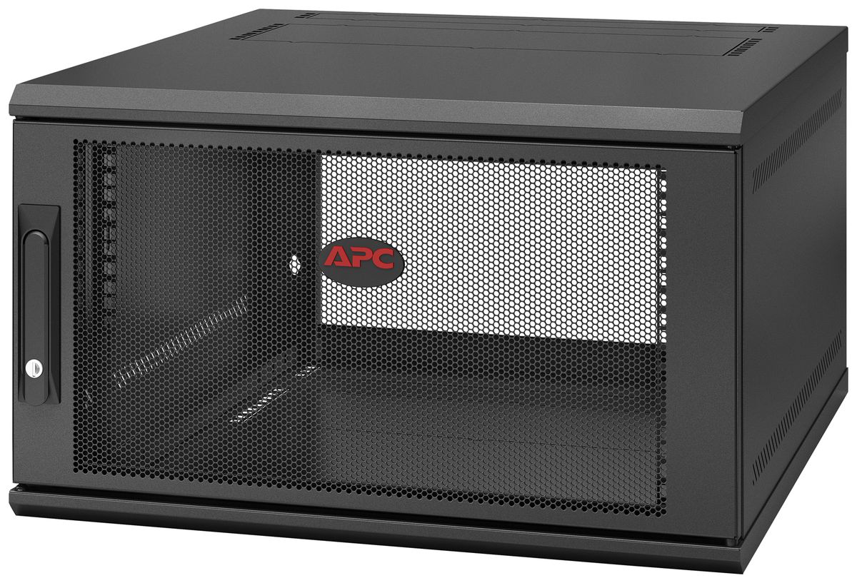 Netzwerkschrank 19" APC NetShelter WX 600×355×600mm 6HE sz