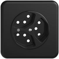 UP-Frontset STANDARDdue 3×T13, 90×90mm, m.Frontlinse, schwarz