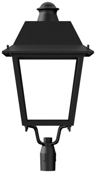 Lampione LED LEDVANCE URBAN VLA P IP66 40W 4800lm 3000K nero