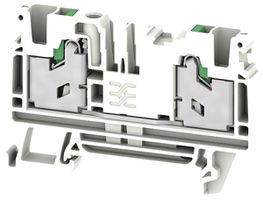 Durchgangs-Reihenklemme WM S2C 4mm² 32A 1000V Feder 2×1 TH35 gu
