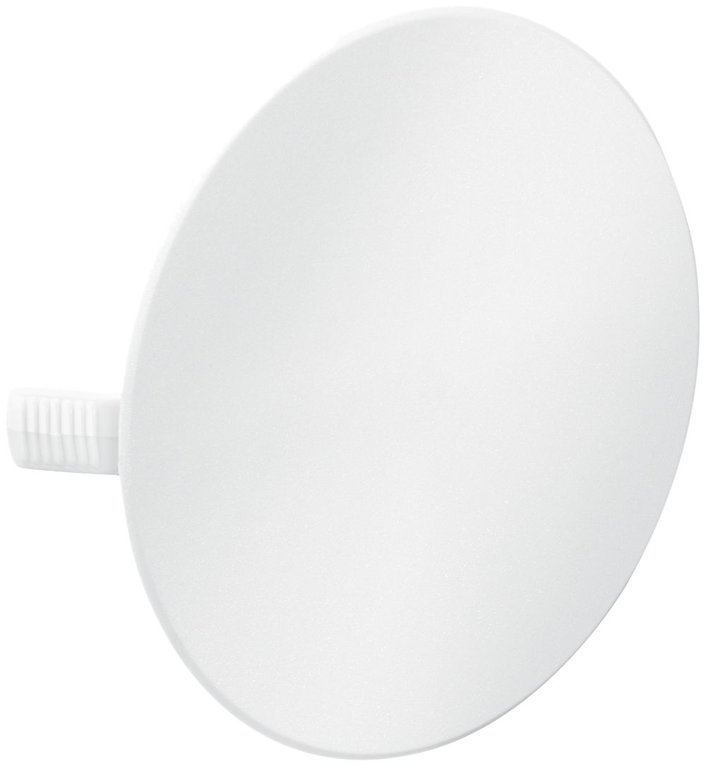 Feder-Steckdeckel Kaiser Ø95mm weiss, für Dosendurchmesser 80mm