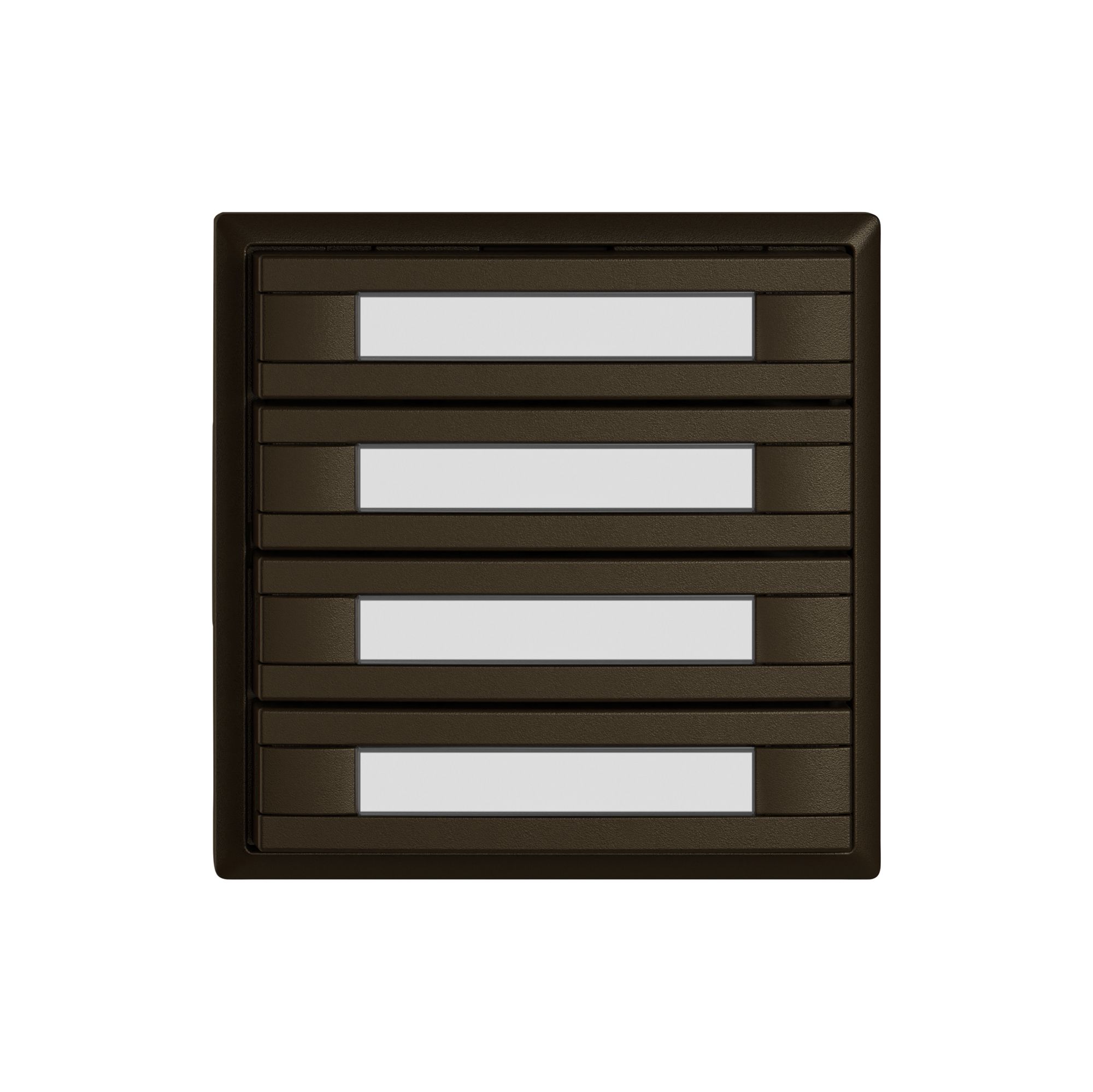 Pulsante KNX RGB EDIZIO.liv SNAPFIX® sensore temp.s.LED targ.4× com.2T ma