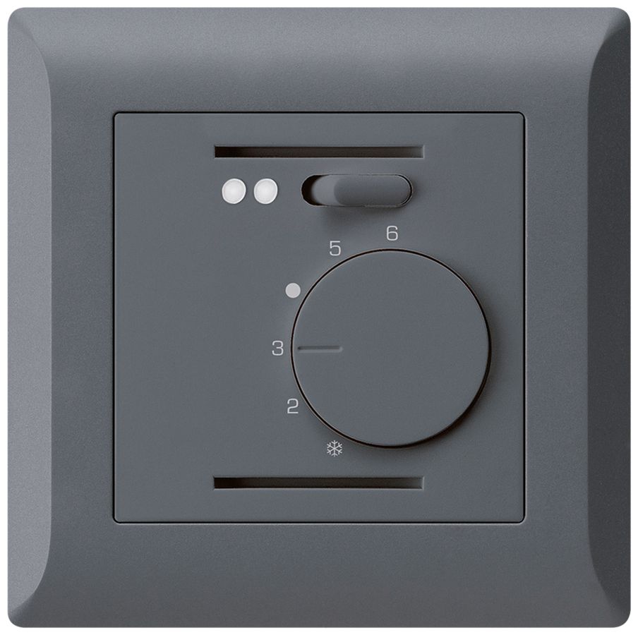 Thermostate d'ambiance ENC kallysto.line anthracite pour plancher chauffant