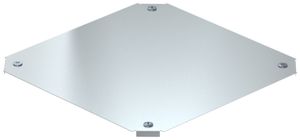 Coperchio Bettermann per derivazione a croce RKM 100mm zincato in continuo