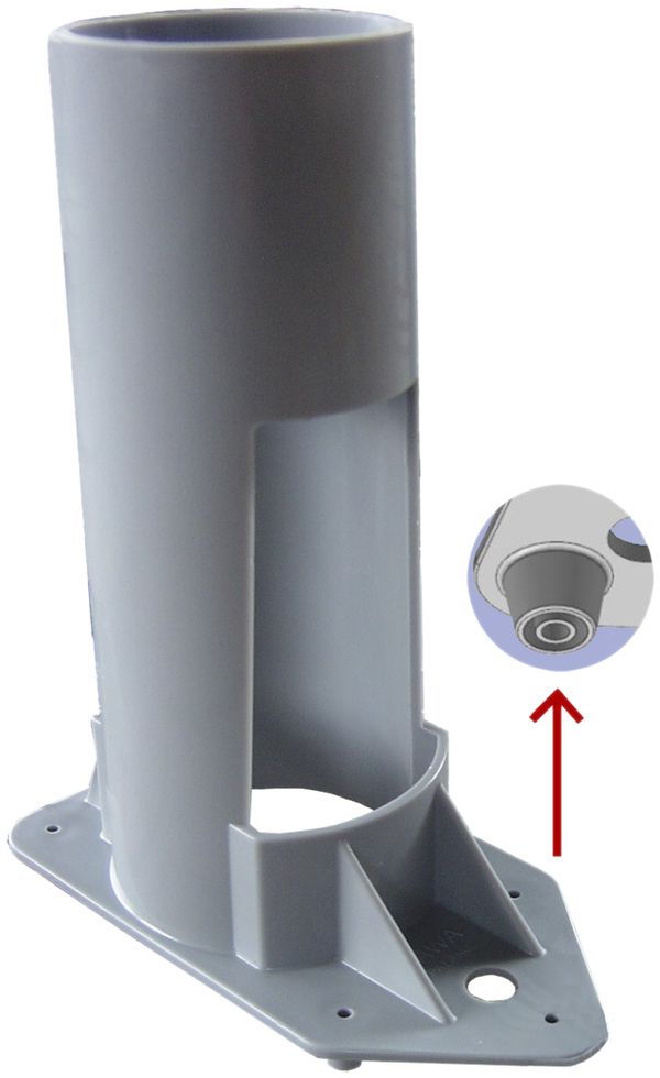 Guida passatubi FAWA 4×M16/M20, 2×M25