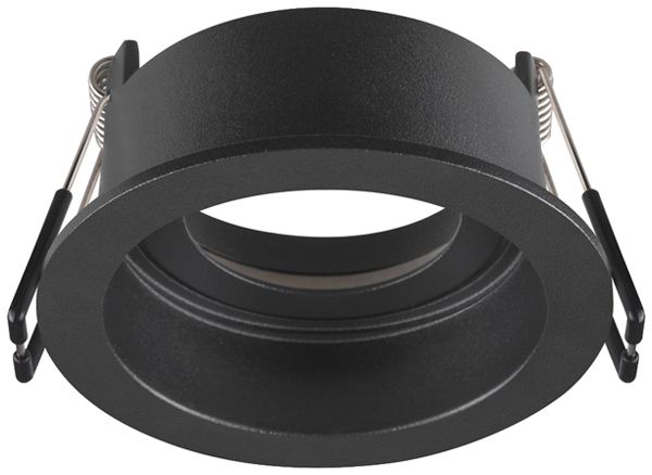 Einbaurahmen SLV NEW TRIA 68 Aluminium Ø82×44mm schwarz