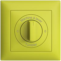 Frontset 0-Machine à laver-0-Tumbler EDIZIOdue 88×88mm lemon