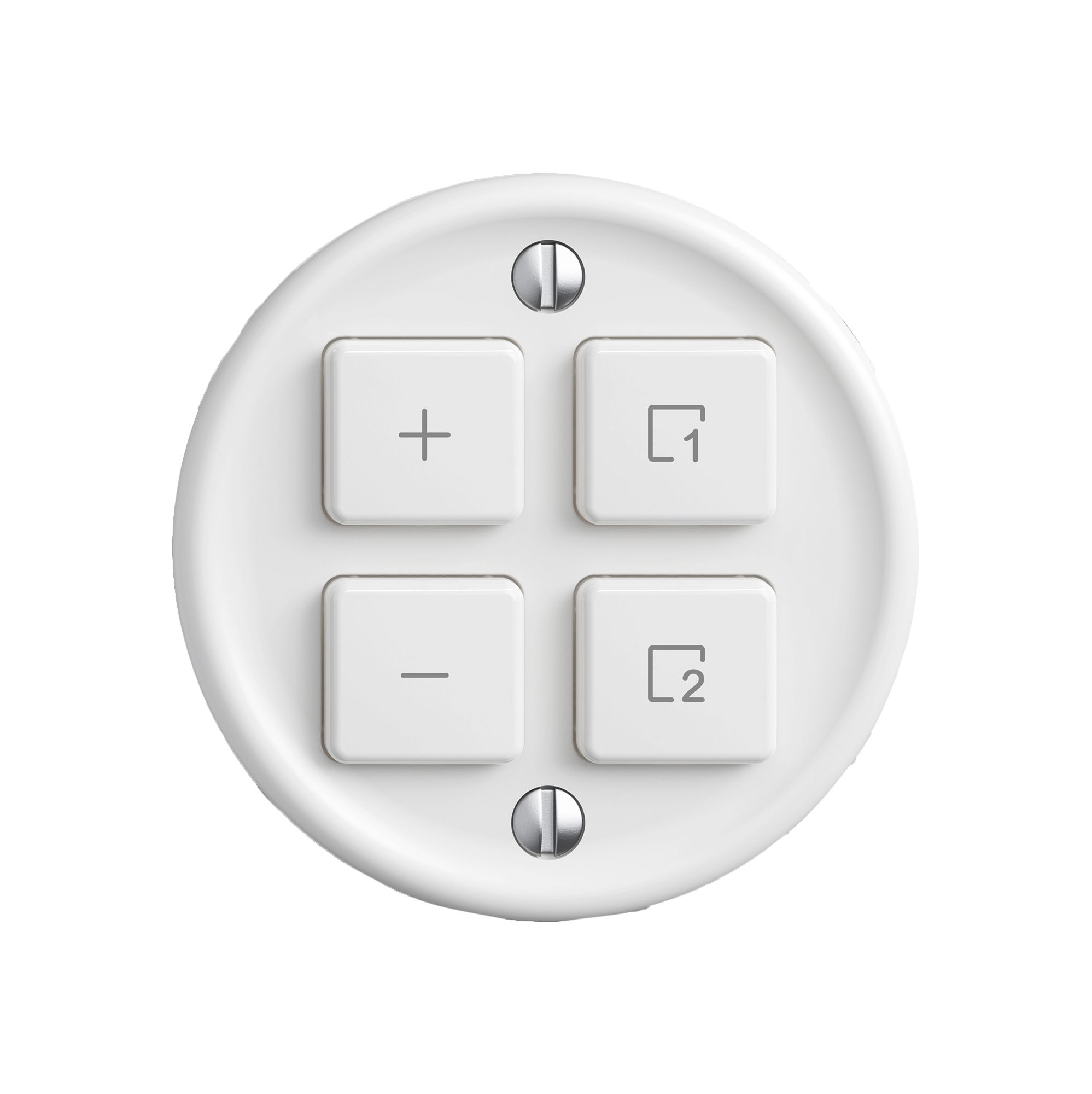 Kit di montaggio STANDARDdue Wiser SNAPFIX® p.dimmer 1c scena 4T bi