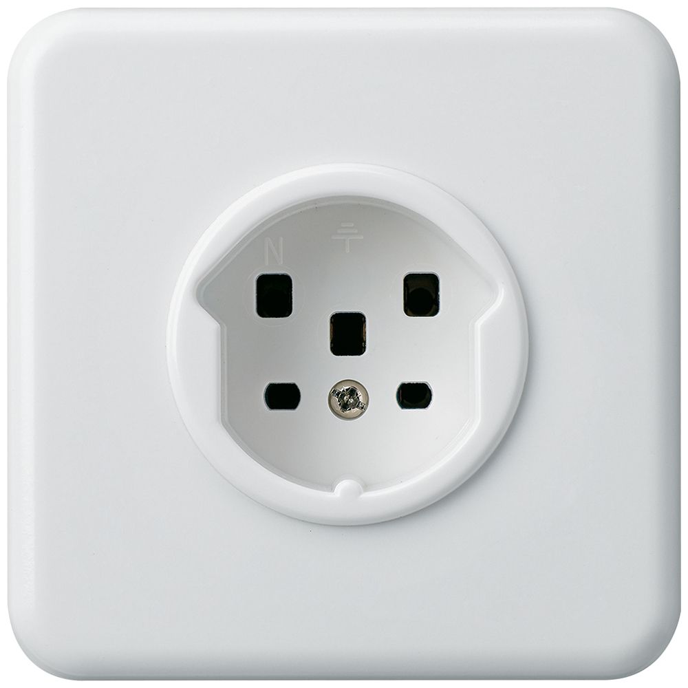 UP-Steckdose basico T25 BMI weiss