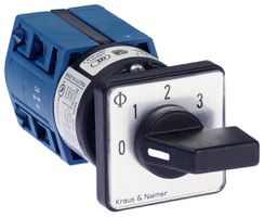 Interrupteur à gradation INC K&N CG4.A241.E, 10A/400V 1L 30×30mm "0-1-2-3"