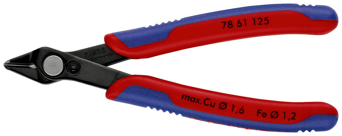 Seitenschneider KNIPEX Super Knips, 125mm Mehrkomponenten-Hülle