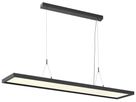LED-Pendelleuchte SLV WORKLIGHT DALI 57W 5000lm 4000K 260×1200mm schwarz