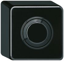 AP-Drehdimmer Universal Hager basico 20…400W/VA schwarz