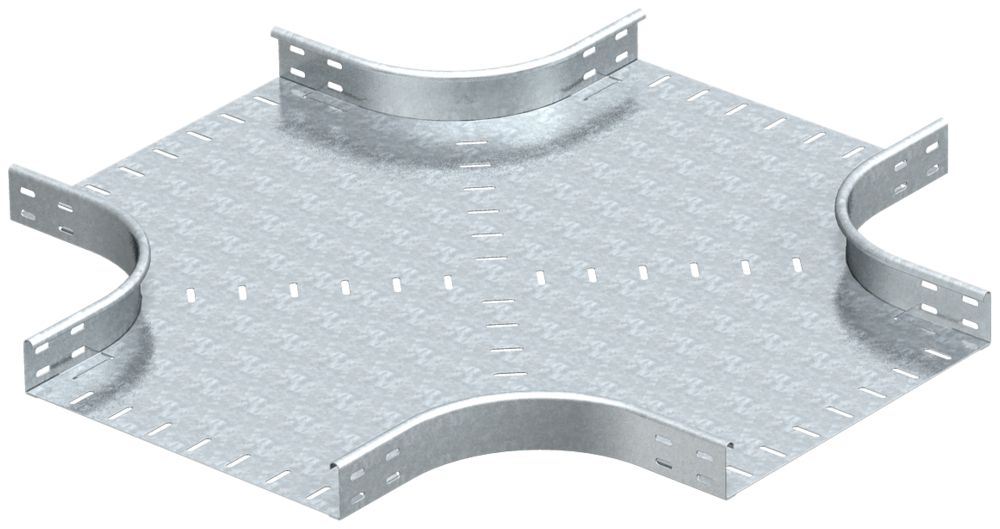 Raccordo croce 600×60mm zincato