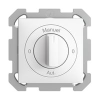 UP-Drehschalter EDIZIOdue 2/1L weiss