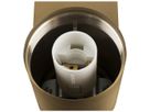 Wandleuchte SLV VARYT E14 1×6W IP44 DIM 119×60×80mm Messing