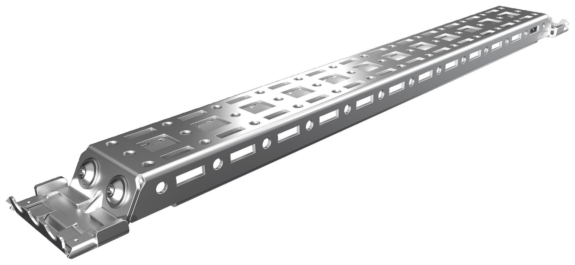 Barre profilée Rittal AX 2394.400 476mm 45.5×10mm gris