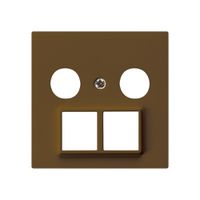 Frontplatte HMS kallysto für R/TV braun