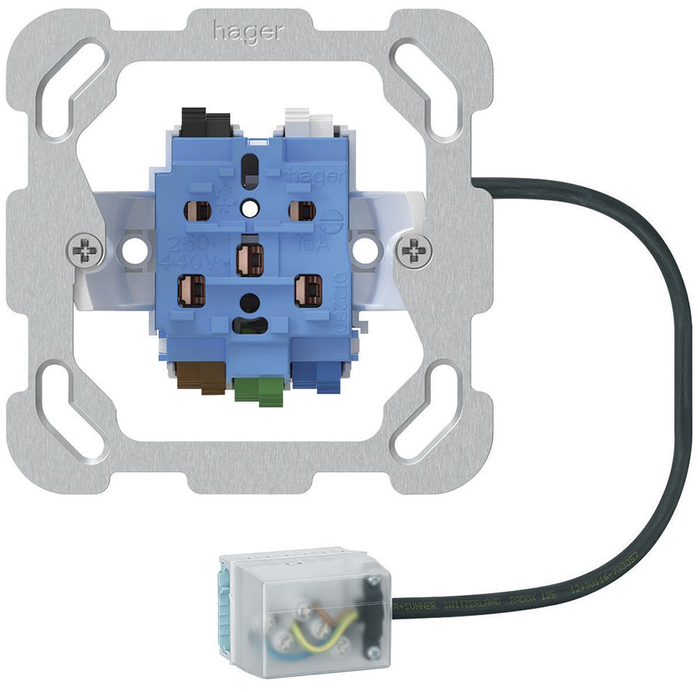 EB-Steckdose Typ 15/25 Hager, Ecobus power