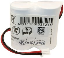 Akku ESYLUX für SLB GL NiCd, 2.4V/1800mAh, Kabel 100mm, 22×45×45mm