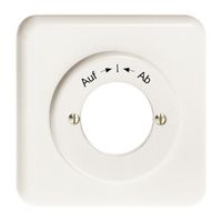 UP-Frontset Auf-I-Ab weiss für Schlüsselschwenktaster FH