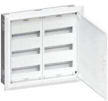 Distributeur ENC Hager univers 3 rangées 72UM porte IP30 550×500×110mm