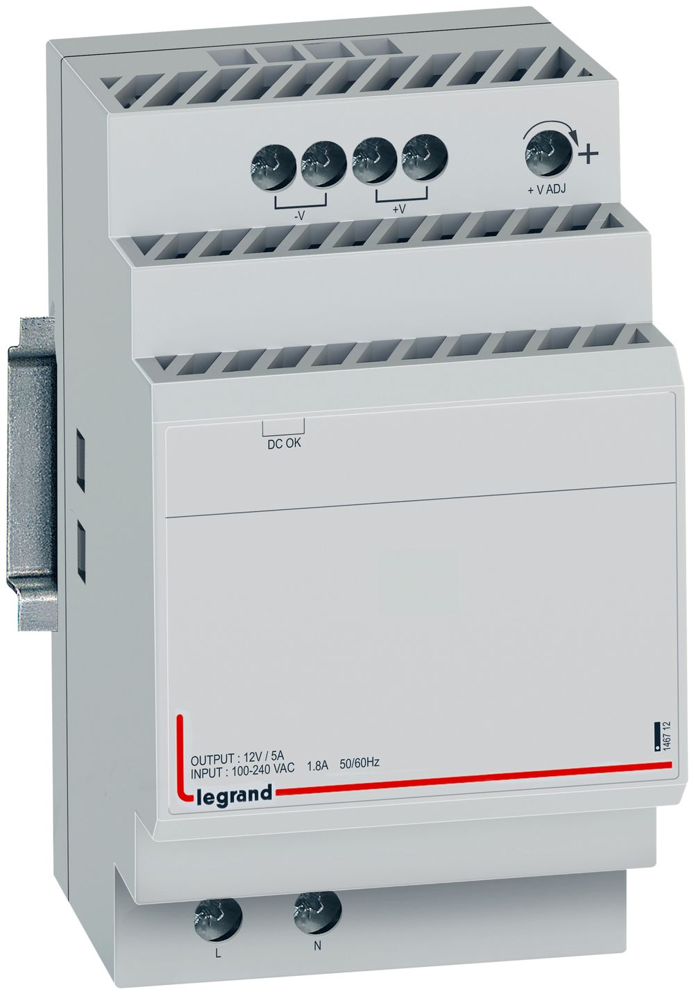 REG-Netzgerät Legrand 12VDC 54W 4.5A stabilisiert