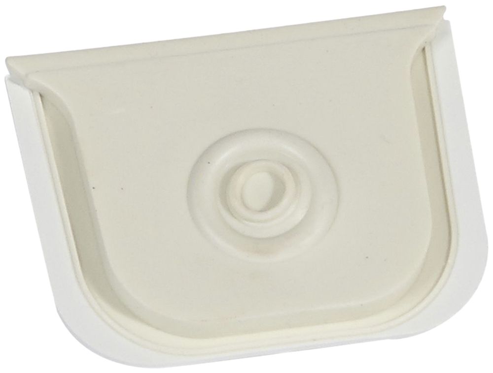 Nippel 1-Ausgang 5mm PLEXO weiss