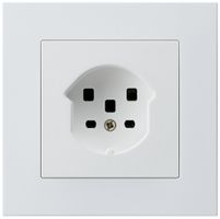 UP-Steckdose kallysto.pro T25 weiss Schraubklemme