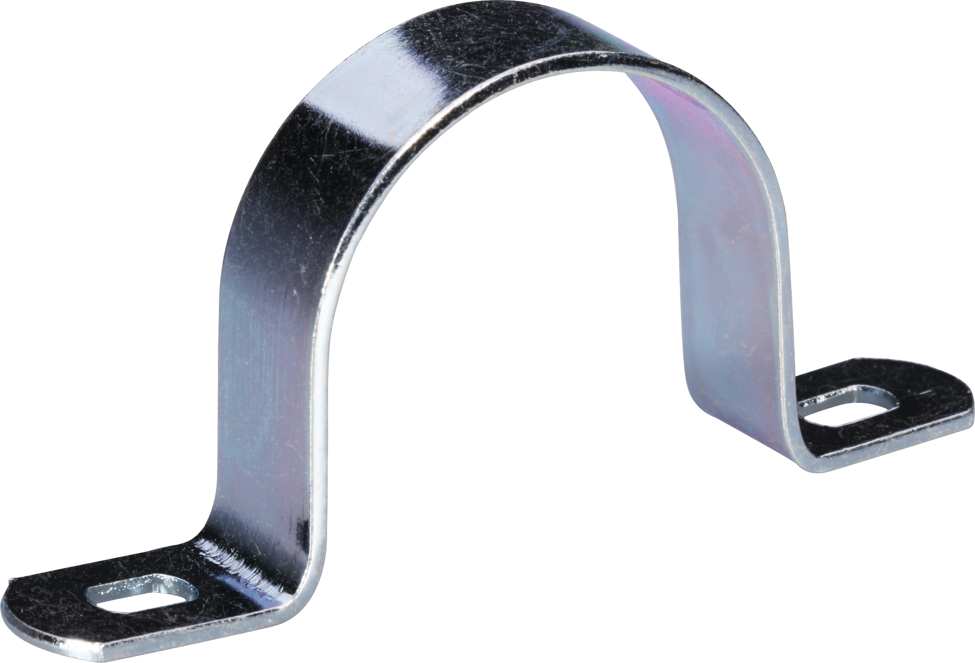 Brida 2 viti per TA M32 ferro zinc./prom.