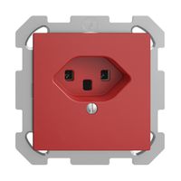 UP-Steckdose EDIZIOdue T23 16A berry, Schraubklemmen